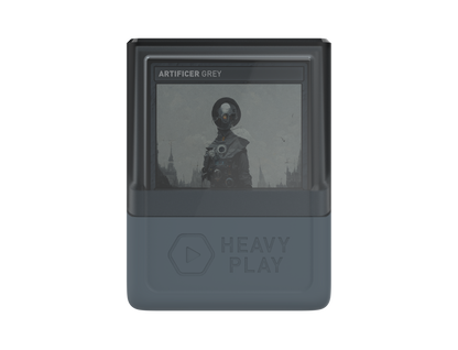 Heavy Play - RFG Deckbox for 80 Double Sleeved Cards - Artificer Grey - Good Games