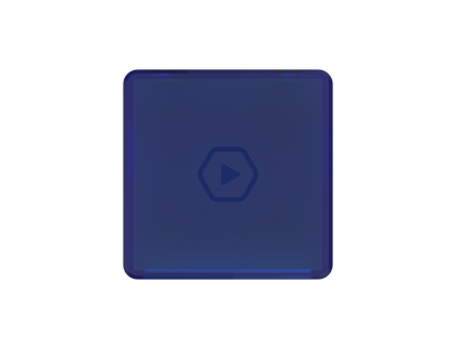 Heavy Play RFG Deck Box - Wizard Blue - Good Games