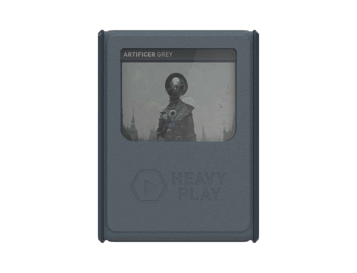 Heavy Play RFG Deck Box - Artificer Grey - Good Games