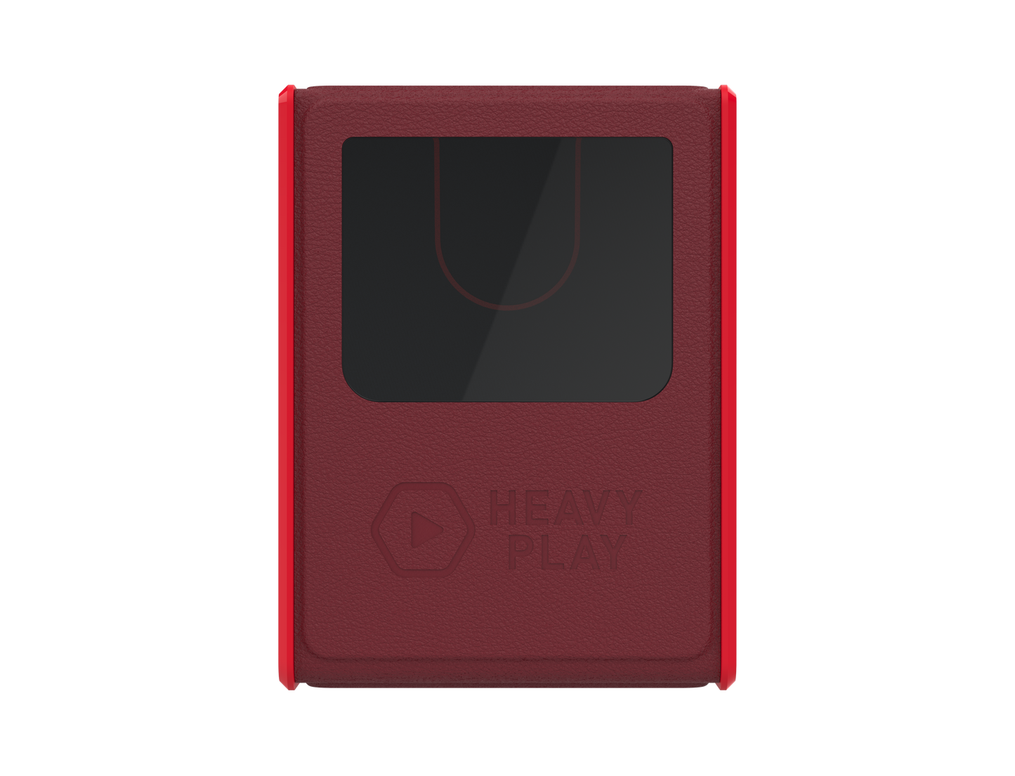 Heavy Play MAX 133 DS RFG Deckbox - Barbarian Red - Good Games