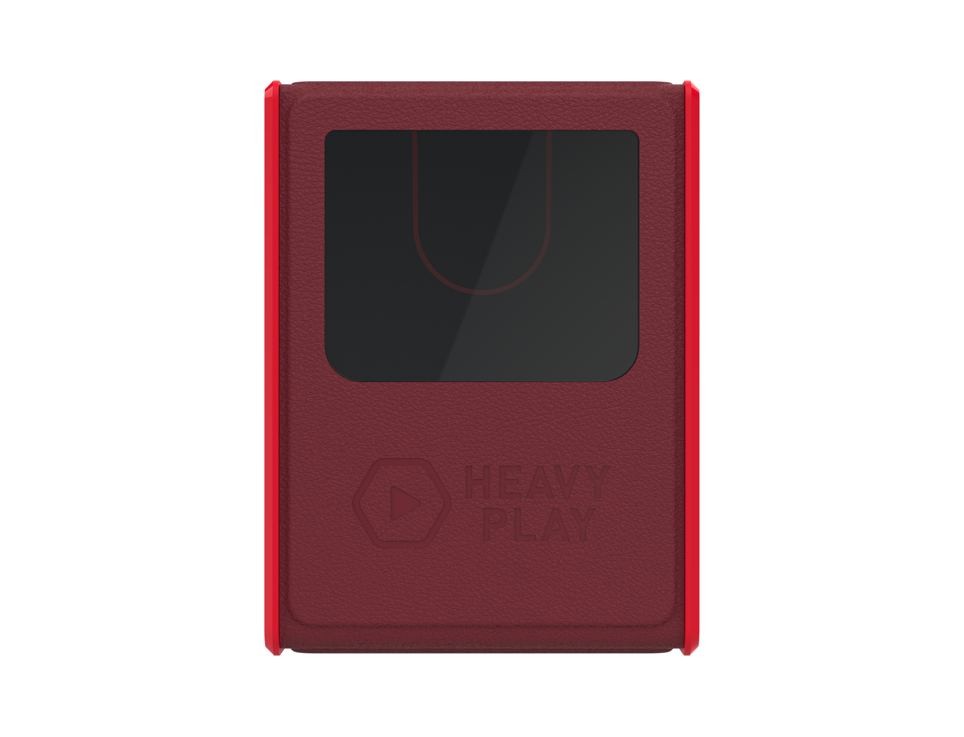 Heavy Play MAX 133 DS RFG Deckbox - Barbarian Red - Good Games