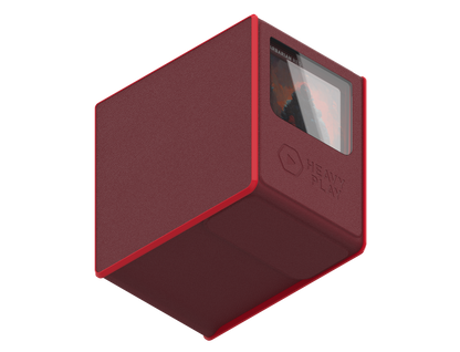 Heavy Play MAX 133 DS RFG Deckbox - Barbarian Red - Good Games