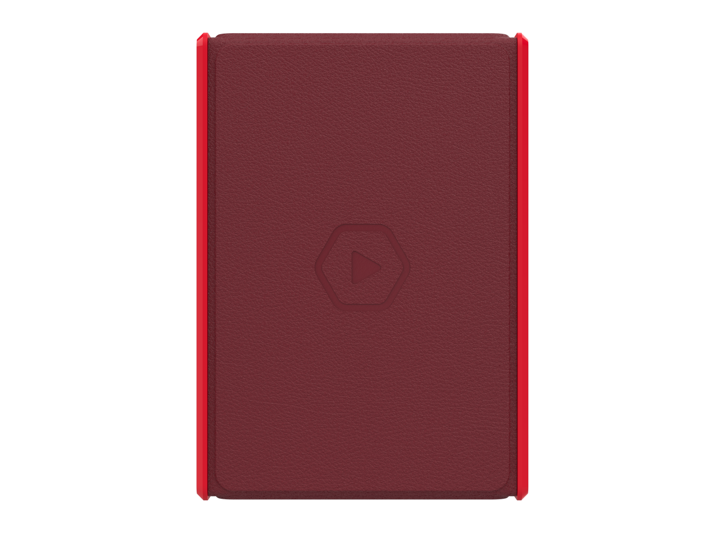 Heavy Play MAX 133 DS RFG Deckbox - Barbarian Red - Good Games