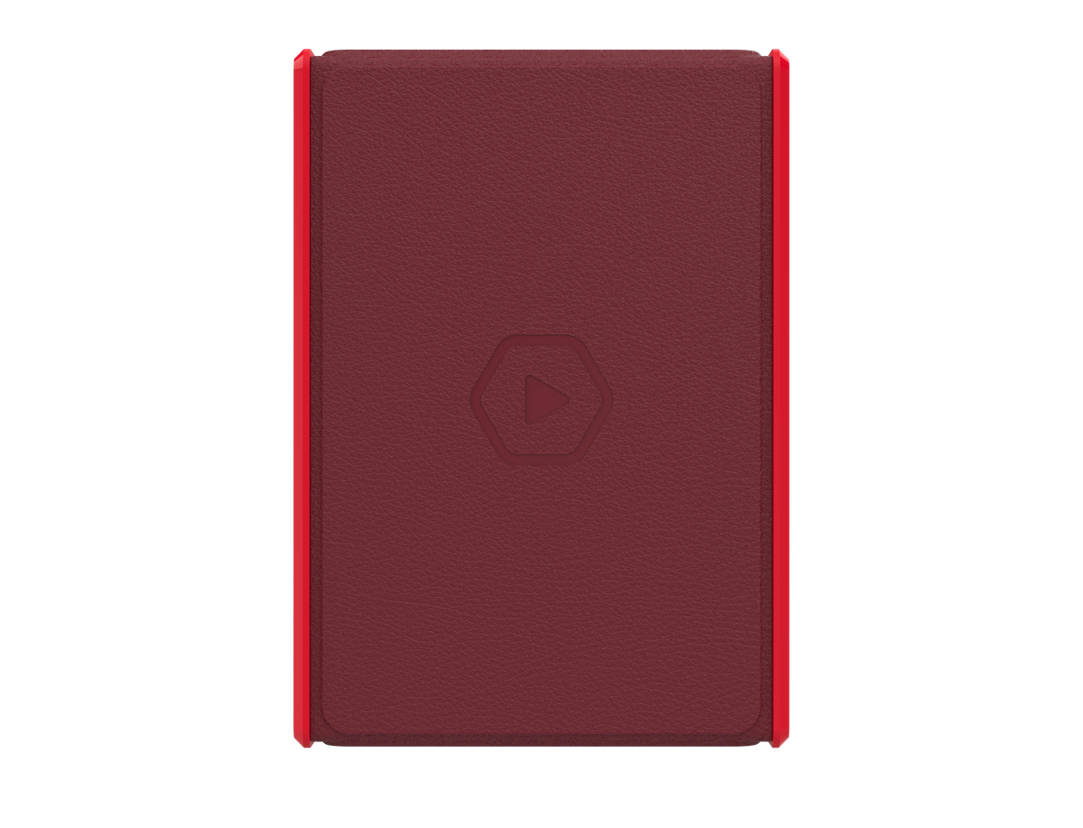 Heavy Play MAX 133 DS RFG Deckbox - Barbarian Red - Good Games