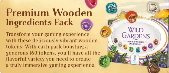Wild Gardens - Premium Wooden Ingredients Pack - Good Games