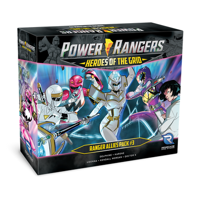 3D box render of Power Rangers: Ranger Allies Pack #3