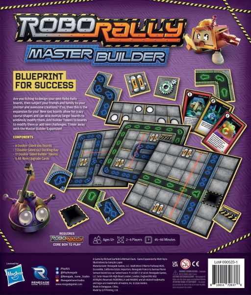 Robo Rally - Master Builder Expansion - Good Games