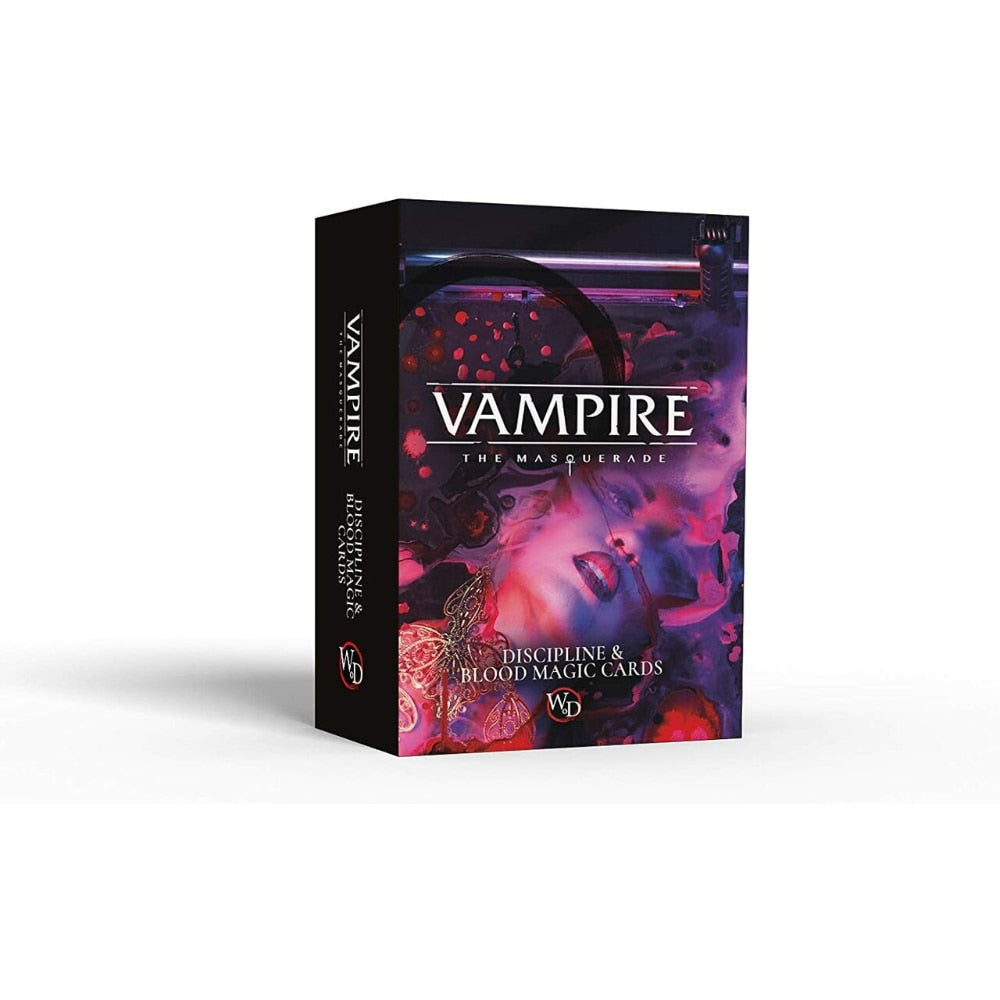Vampire The Masquerade - Discipline and Blood Magic Card Deck - Good Games