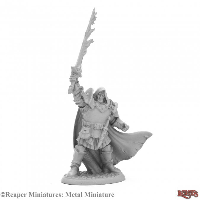 Reaper: Dark Heaven Legends: ReaperCon Iconic: Lights Hand Captain (metal) - Good Games
