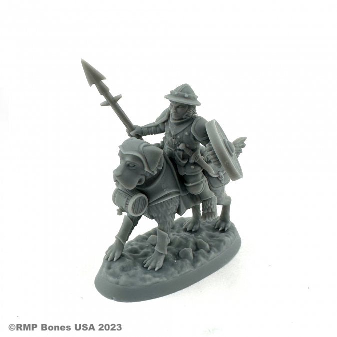 Reaper: Bones USA: Male Halfling Dog Rider - Good Games