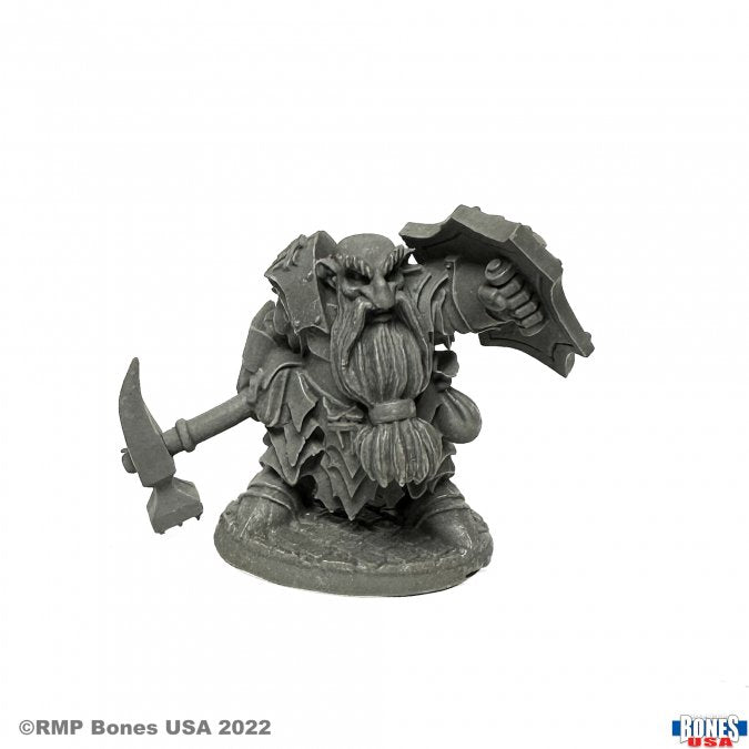 Reaper Bones Usa Dark Dwarf Smiter