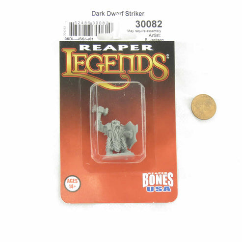 Reaper Bones Usa Dark Dwarf Striker