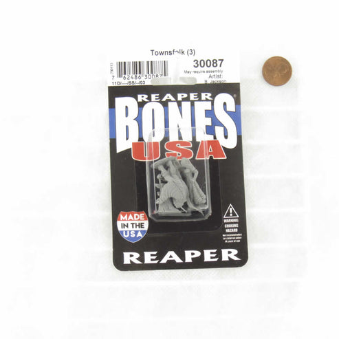 Reaper Bones Usa Townsfolk - Strumpet Blacksmith Beggar