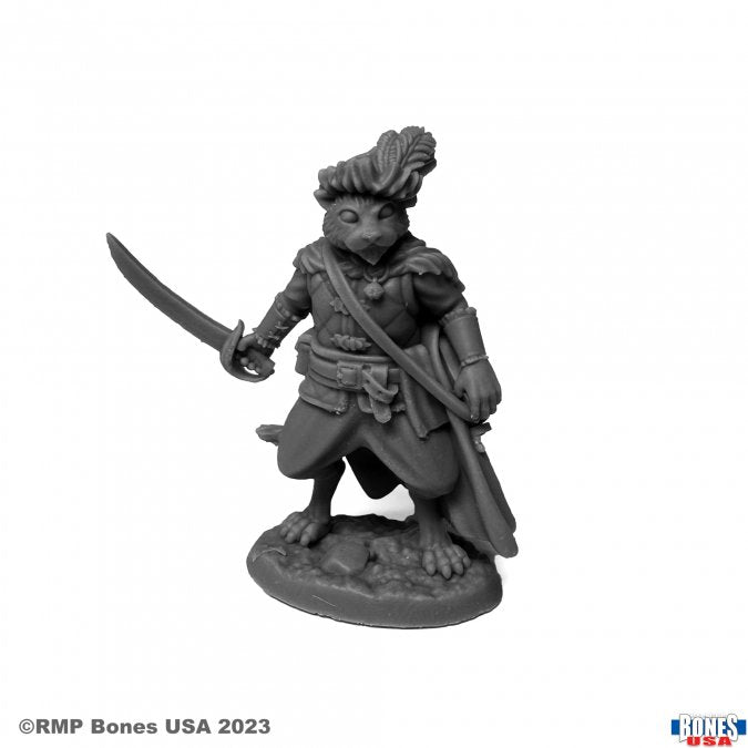 Reaper Bones USA Gerard Catfolk Bard