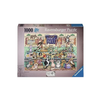Ravensburger - Dapper Dogs No 1. Digby's Deli - 1000 piece jigsaw New Version - Good Games