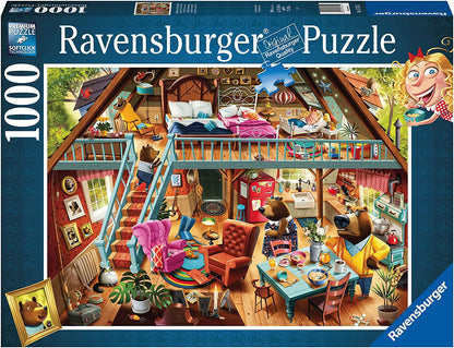 Ravensburger - Goldilocks Gets Caught! 1000 Piece Jigsaw - Good Games