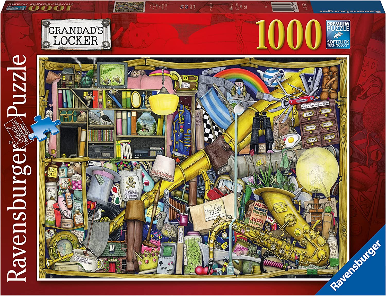Ravensburger - Grandads Locker 1000 Piece Jigsaw - Good Games