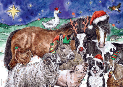 Ravensburger - Christmas Farm 1000 Piece Jigsaw - Good Games