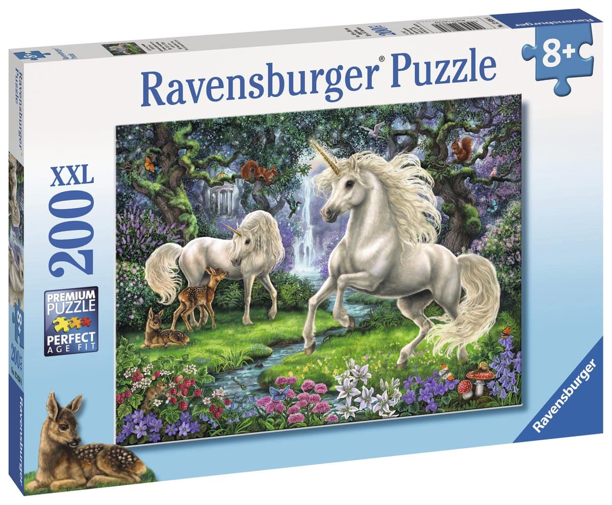 Ravensburger - Mystical Unicorns - 200 Piece Jigsaw - Good Games