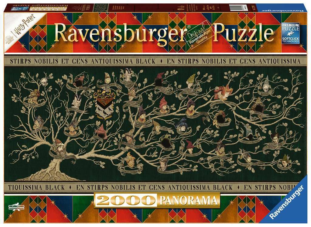 Ravensburger - Black Family Tree 2000 Piece Jigsaw - Good Games