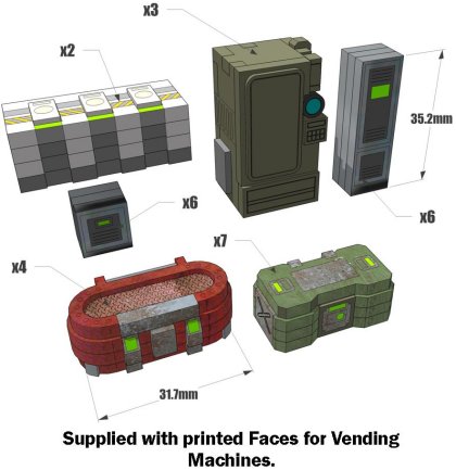 Miniature Scenery Frontier Objectives - Good Games