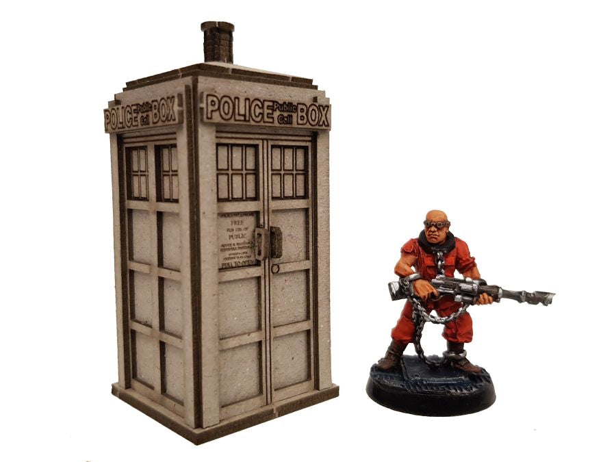 Miniature Scenery: Police Box - Good Games