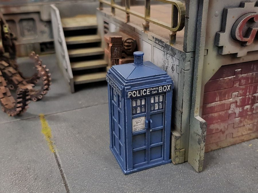 Miniature Scenery: Police Box - Good Games