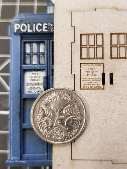 Miniature Scenery: Police Box - Good Games