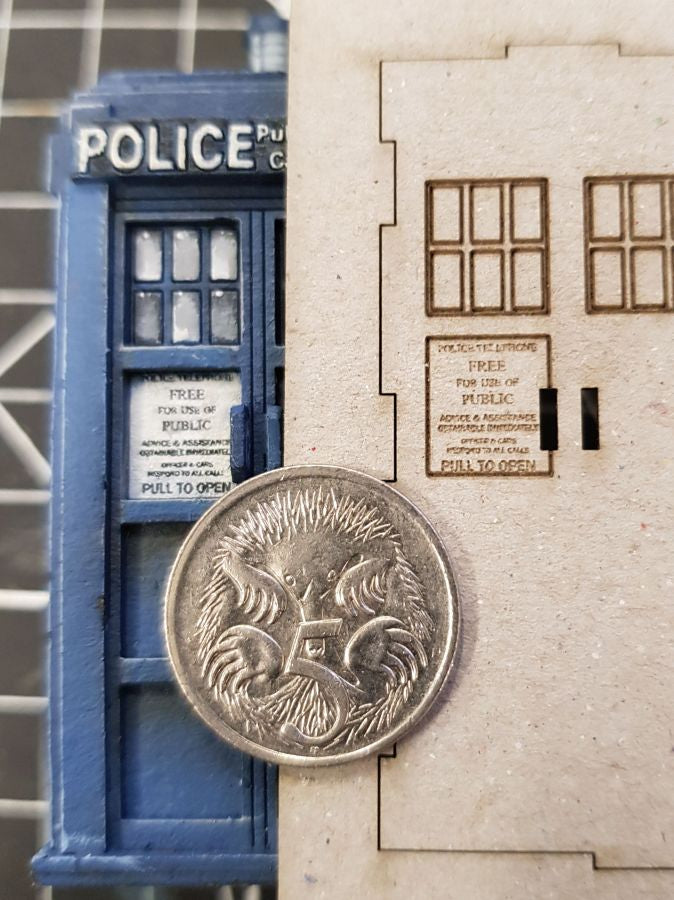 Miniature Scenery: Police Box - Good Games