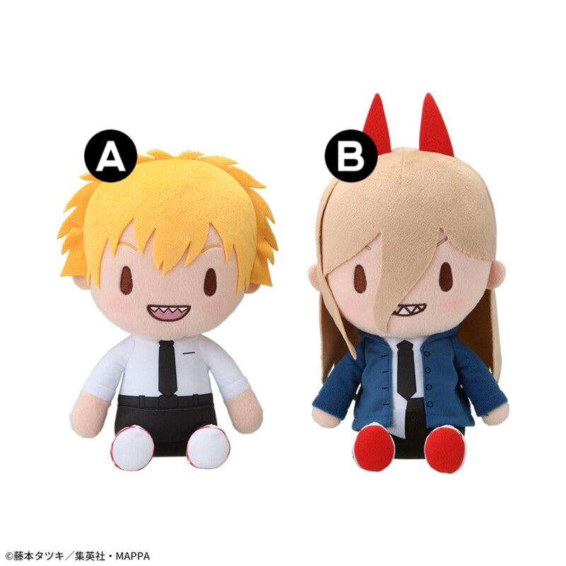 Chainsaw Man Sangatsu Plush SET OF 2 PAIR - Good Games