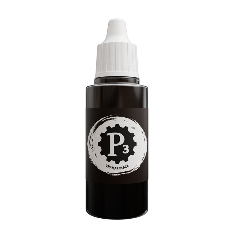 Steamforged Games P3 Paint - Thamar Black 18ml - Good Games
