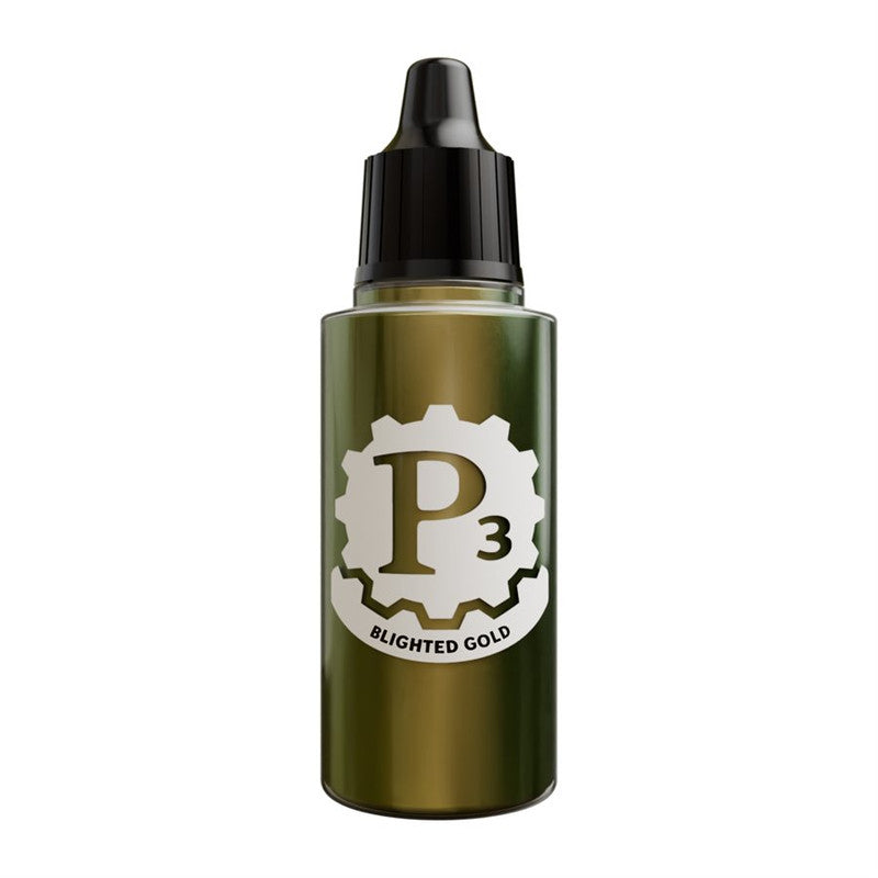 Steamforged Games P3 Paint - Metallics - Blighted Gold 18ml - Good Games