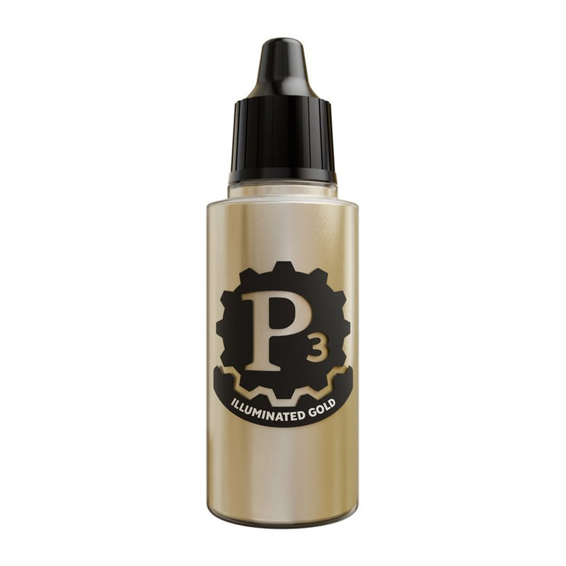 Steamforged Games P3 Paint 18ml - Metallics - Illuminated Gold - Good Games