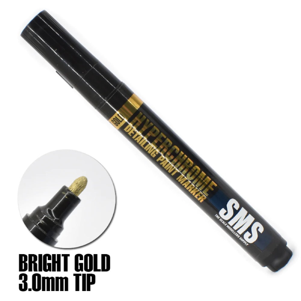 SMS Hyperchrome Marker (bright gold) 3mm - Good Games