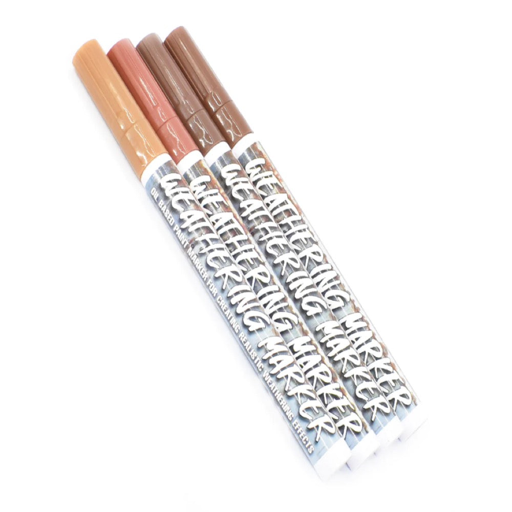 SMS Weathering Oil Paint Markers Set (4pc) - Good Games