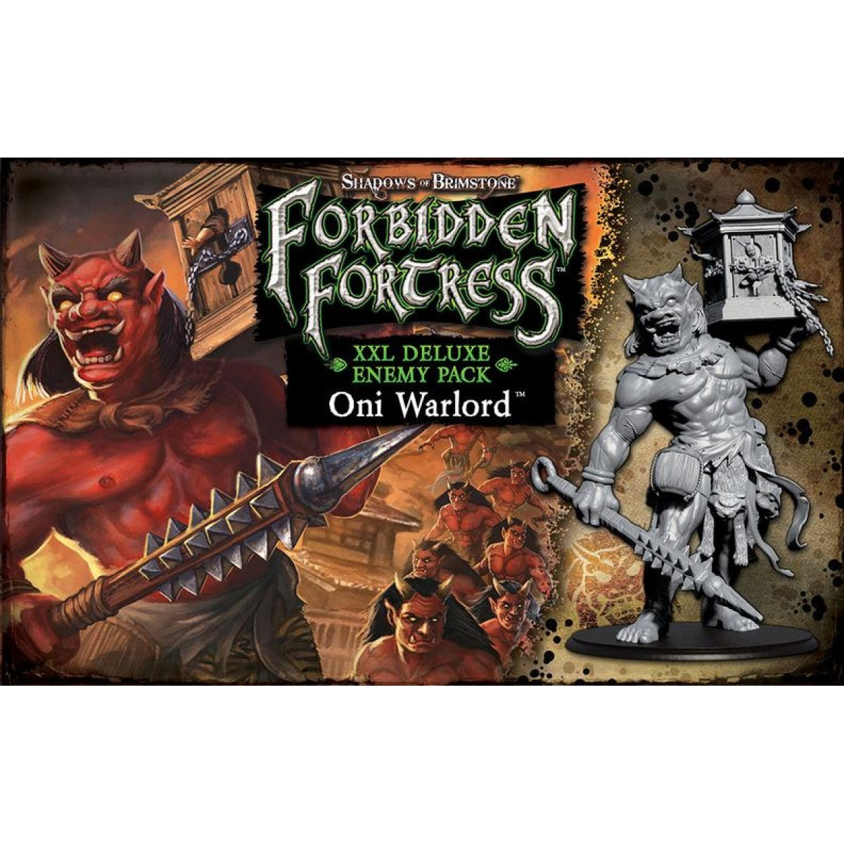 Shadows of Brimstone - Oni Warlord XXL Deluxe Enemy Pack - Good Games