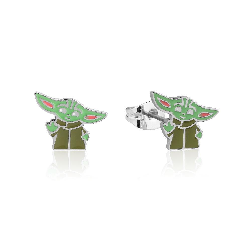 ECC Grogu Enamel Stud Earrings - Good Games