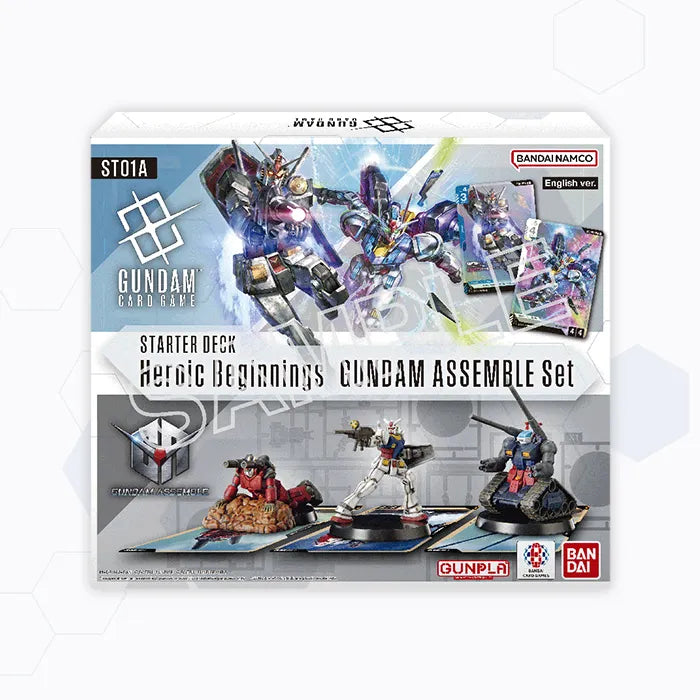 Gundam Card Game Heroic Beginnings [ST01A] Assemble Starter Deck (Preorder) - Good Games
