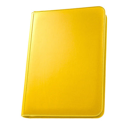 Palms Off Gaming - Steatlh Zip Binder - 9 Pocket - Yellow