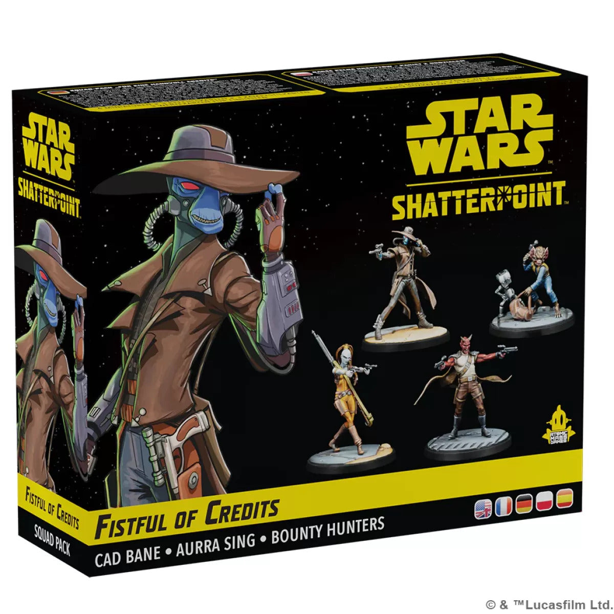 Star Wars Shatterpoint Fistful of Credits Cad Bane Squad Pack - Good Games