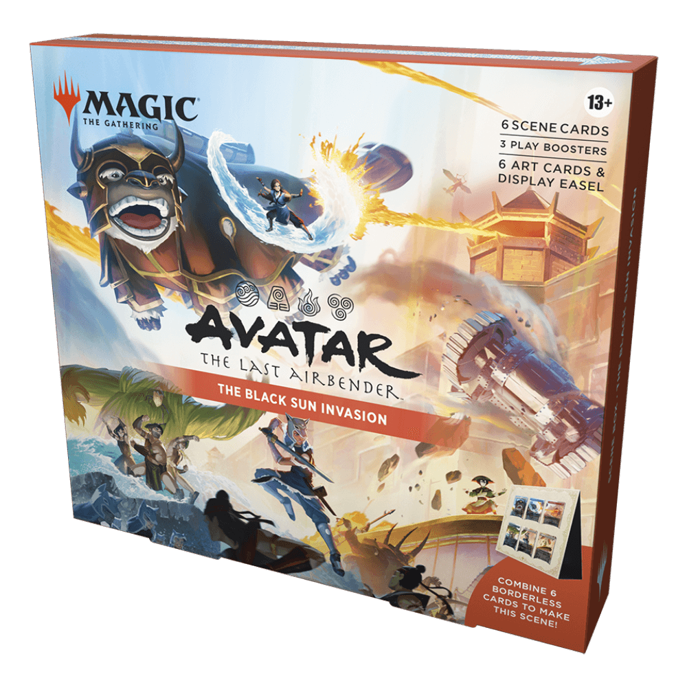 Magic: The Gathering Avatar: The Last Airbender Scene Box The Black Sun Invasion