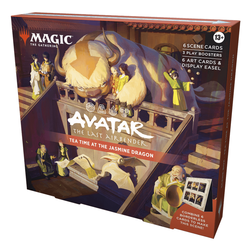 Magic: The Gathering Avatar: The Last Airbender Scene Box Tea Time at the Jasmine Dragon