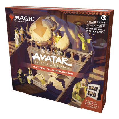 Magic: The Gathering Avatar: The Last Airbender Scene Box Tea Time at the Jasmine Dragon