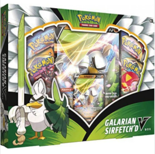 Pokemon TCG - Galarian Sirfetchd V Box - Good Games