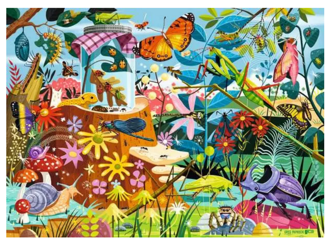 Ravensburger - Backyard Bug World 60 Piece Jigsaw - Good Games