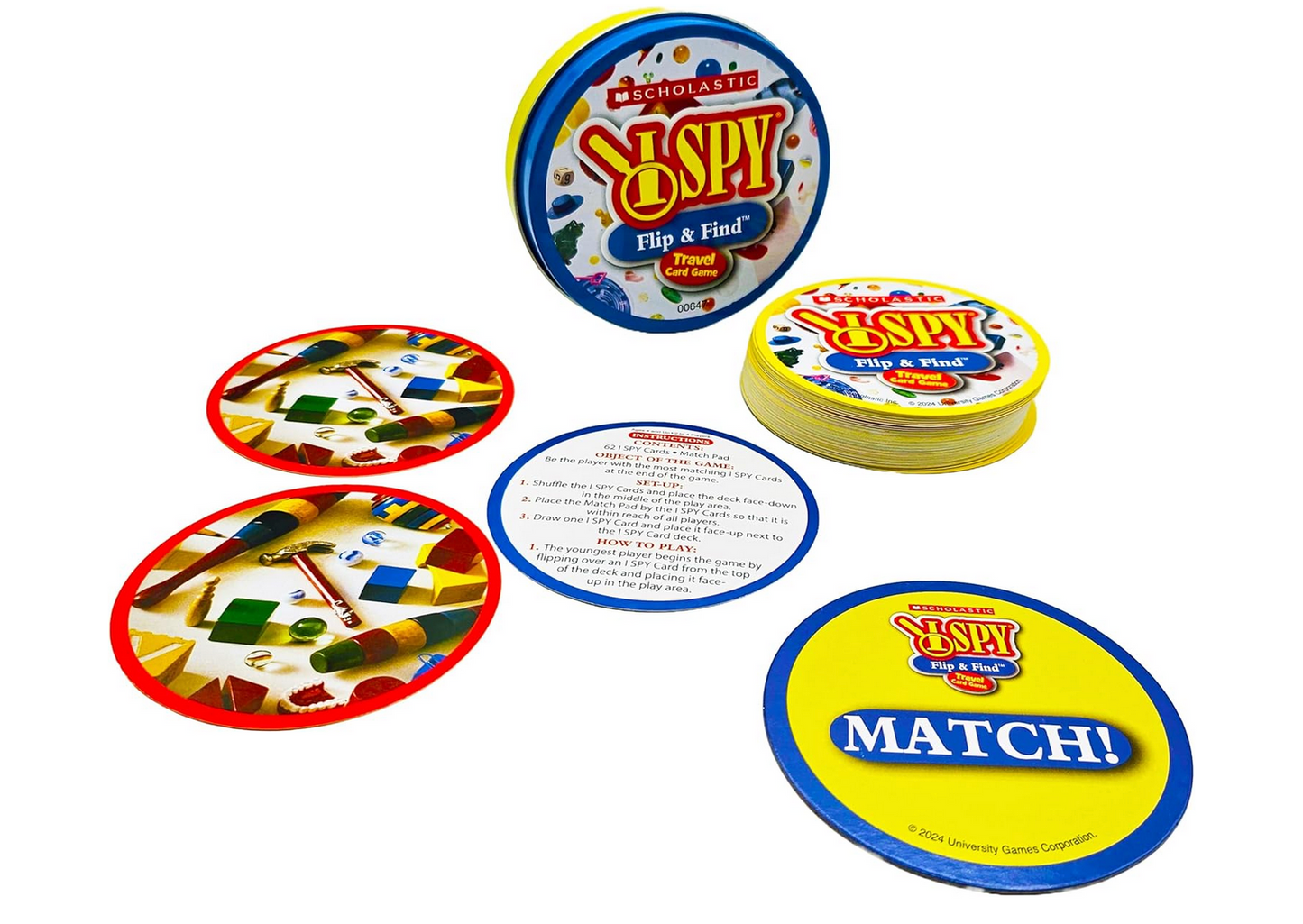 I Spy Flip & Find Card Game - Good Games