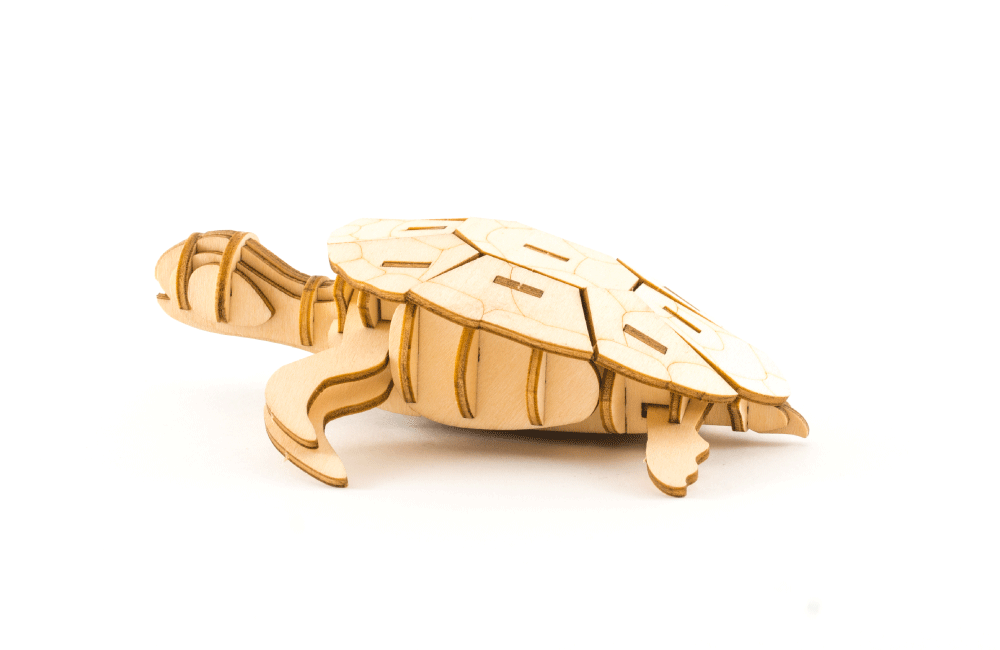 Ki-gu-mi Plywood Puzzle Sea Turtle - Good Games