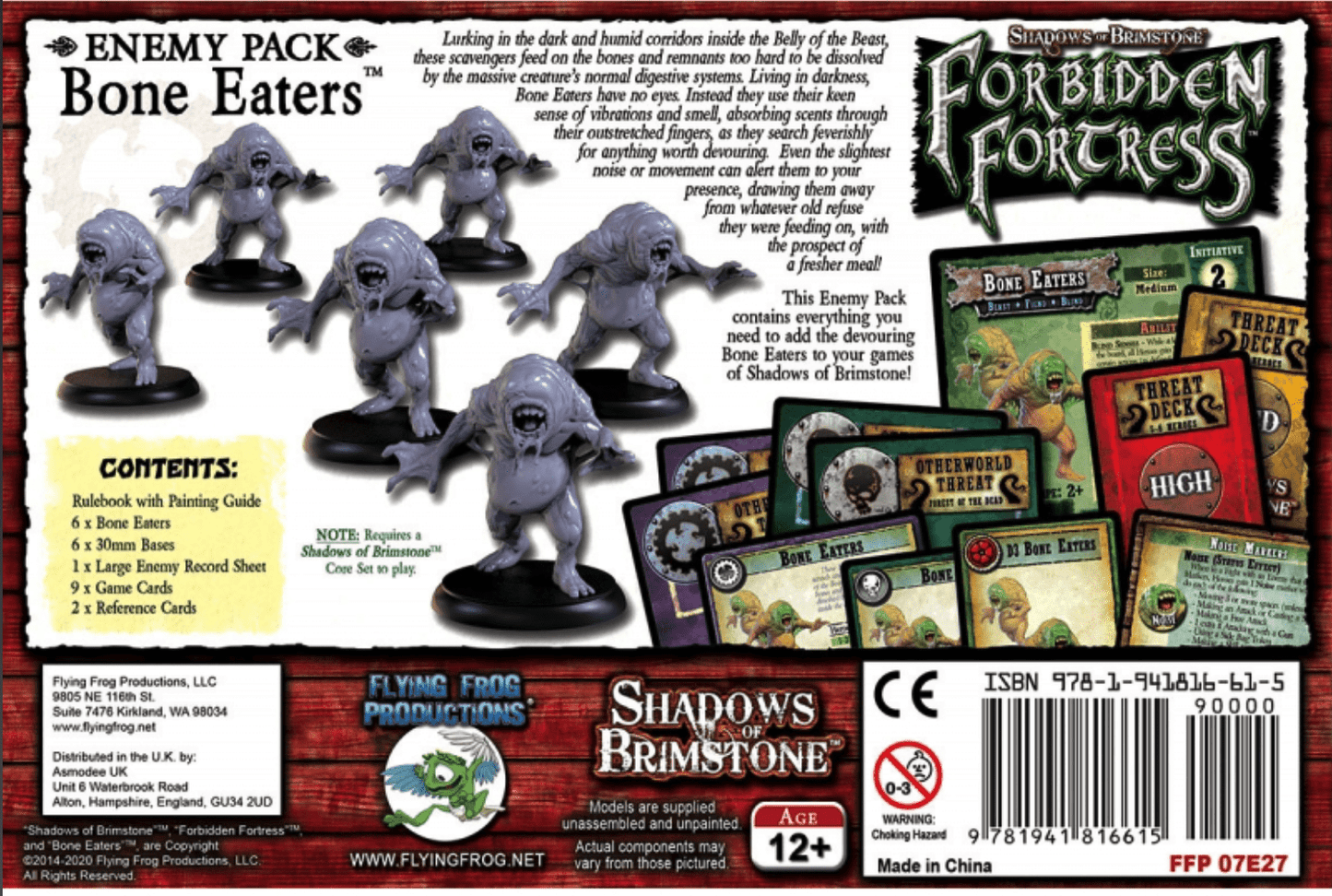 Shadows of Brimstone: Bone Eaters Enemy Pack Expansion - Good Games