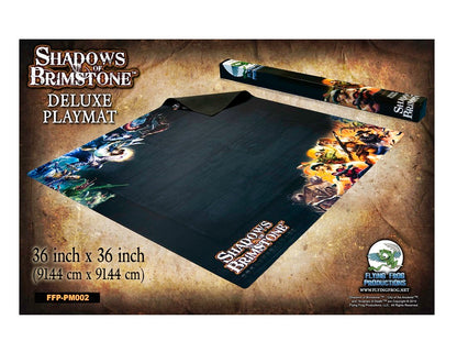 Flying Frog Productions Shadows of Brimstone Deluxe Playmat 36-Inch x 36-Inch - Good Games