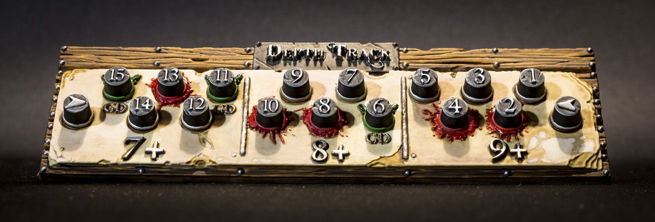 Shadows of Brimstone: Depth Track Accessory + Card Mini-Expansion - Good Games